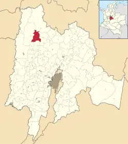 La Palma ubicada en Cundinamarca