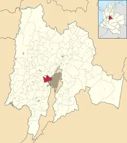 Mosquera ubicada en Cundinamarca
