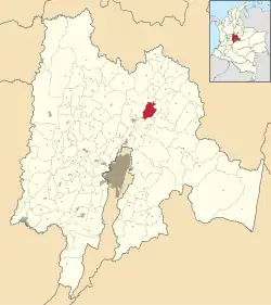 Nemocón ubicada en Cundinamarca