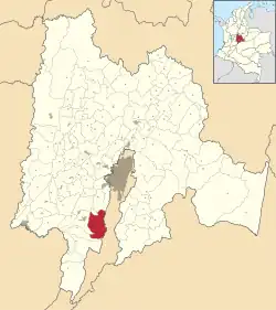 Pasca ubicada en Cundinamarca
