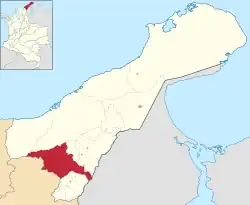 San Juan del Cesar ubicada en La Guajira