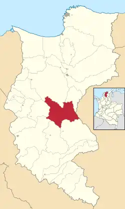 Sabanas de San Ángel ubicada en Magdalena (Colombia)