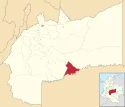 Puerto Concordia ubicada en Meta (Colombia)