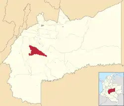 San Juan de Arama ubicada en Meta (Colombia)