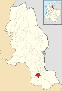 Cácota ubicada en Norte de Santander