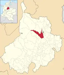San Juan de Girón ubicada en Santander (Colombia)