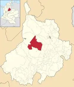 San Vicente de Chucurí ubicada en Santander (Colombia)