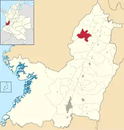 El Dovio ubicada en Valle del Cauca