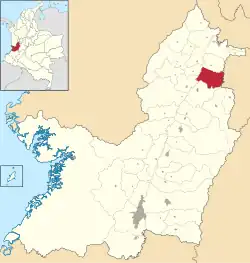La Victoria ubicada en Valle del Cauca