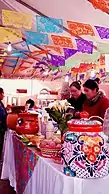 Celebración en el barrio de La Candelaria de Coyoacán