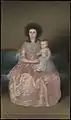La condesa consorte de Altamira y su hija, María Agustina, por Francisco de Goya.