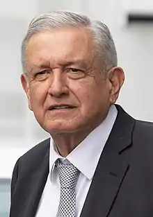 MéxicoAndrés Manuel López Obrador**2018-actualidad