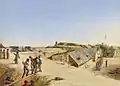 Batería Marshall, la isla de Sullivan, Dic. 4, 1863, Museo de Guerra Civil americano