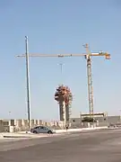 Ejecución de uno de los pilares.