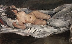 Desnudo (1899), 75.5 cm x 120.5 cm., Kunsthalle Bremen