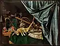 Después de la caza del halcón (1671), Museo de Ixelles