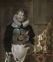 Cornelis de Vos - Retrato de Abraham Grapheus, circa 1620, Museo Real de Bellas Artes de Amberes.