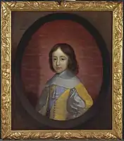Guillermo III, príncipe de Orange, de niño, 1657 en el Centro Yale de Arte Británico