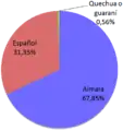 Lenguas maternas de la población.