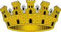 Corona mural de ciudad