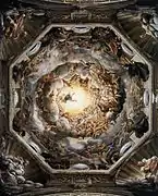 Frescos de la cúpula, de Correggio