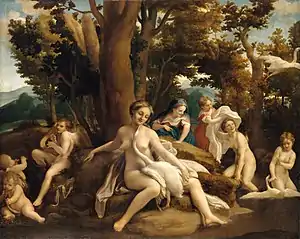 Correggio, Gemäldegalerie, Berlín.