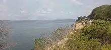 Vista a la costa de Yahapé