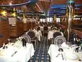 Restaurante Milano del Costa Concordia, año 2008.