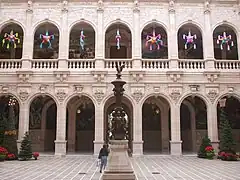 Patio del palacio.