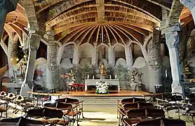 Interior de la cripta