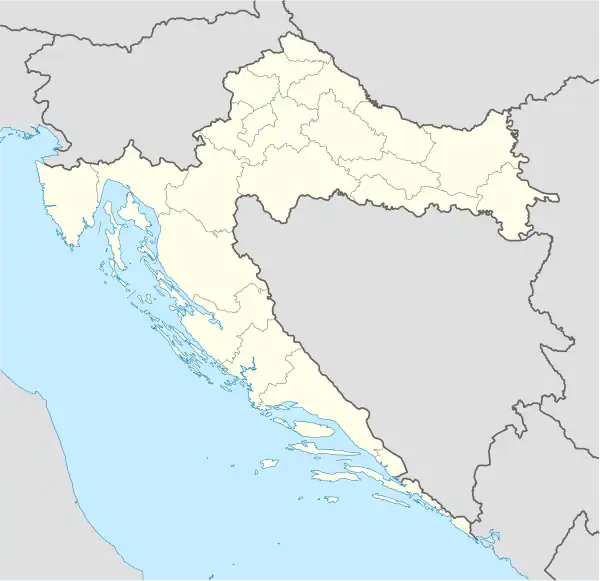 Sinj ubicada en Croacia