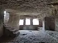 Amplia habitación cueva