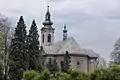 La iglesia más antigua de Santa Catalina.