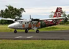 De Havilland Canadá DHC-6 Twin Otter de Air Moorea en el aeropuerto de Moorea (2007)