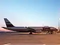 El Boeing 757 involucrado en el accidente, fotografiado el 24 de junio de 2002, apenas una semana antes del accidente, en el Aeropuerto de Bruselas.