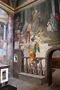 Presentación de la Virgen de Daniele da Volterra en la capilla de Lucrecia Della Rovere en la iglesia de la Trinità dei Monti (Roma), 1548-1560.
