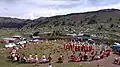 Cultura aymara con danza Maris Kawiris (Chacallada)