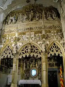 Capilla de los Corporales en la colegiata de Daroca, de Juan de la Huerta, ca. 1460.
