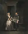 Declaración de amor copia de una obra de Reinier Andriaansz aan Saartje Jans (1803)