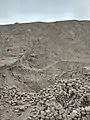 Degradación de los adobitos de algunas construcciones de la Huaca San Marcos.