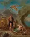 Delacroix (Francés, 1798-1863) El Otoño - Baco y Ariadna, 1856/63.