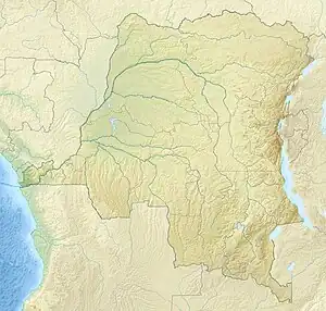 Cataratas [de] Inga ubicada en República Democrática del Congo