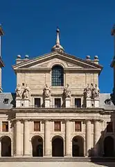 rupo de reyes de Israel del patio de los Reyes de El Escorial, de Juan Bautista Monegro