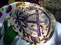 Tortilla ceremonial Hñähñu