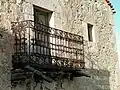 Balcón de la Casa del Cura en Torremocha de Ayllón