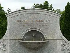 Fuente conmemortiva Horace H. Rackham