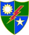 Escudo del 75º Regimiento de Guardabosques