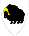 Escudo del municipio de Dovre, Noruega.