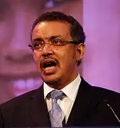 Organización Mundial de la Salud (OMS)Tedros Adhanom, Director General