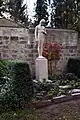 Tumba de Oskar Zwintscher, Dresde, cementerio de Loschwitz.